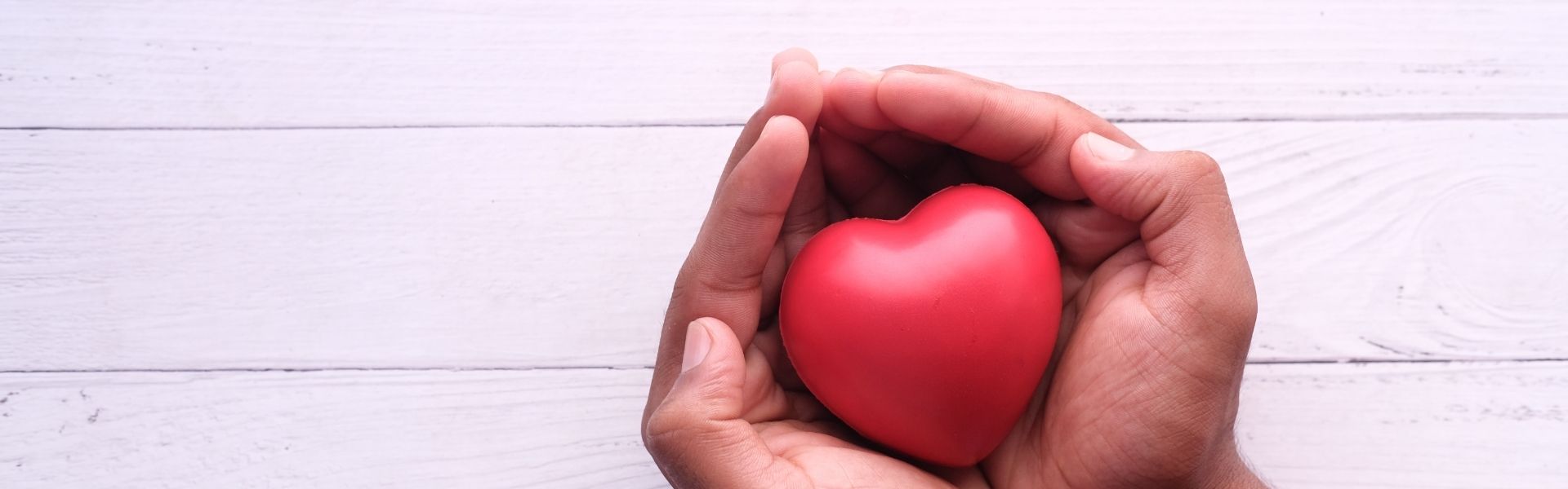 love heart hands web